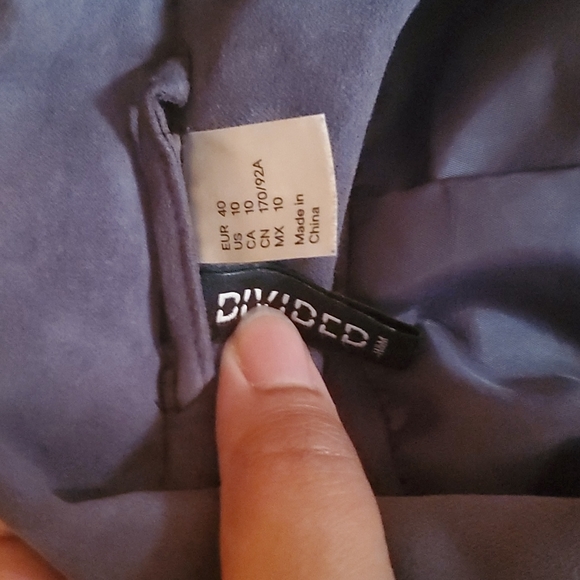 H&M Short Gray Jacket, size 10 - Picture 4 of 5